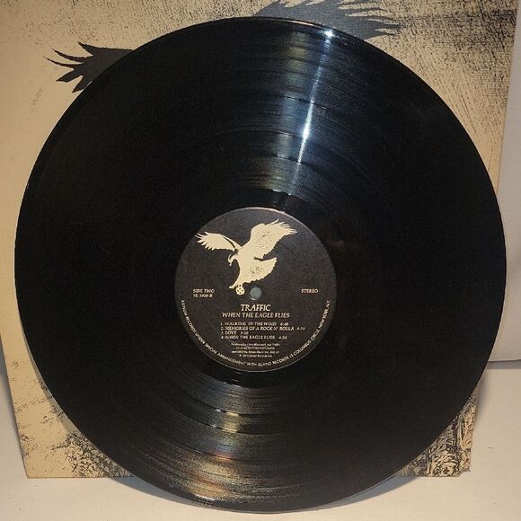 Traffic When the Eagle Flies Vinyl Record - Picture 3 of 4